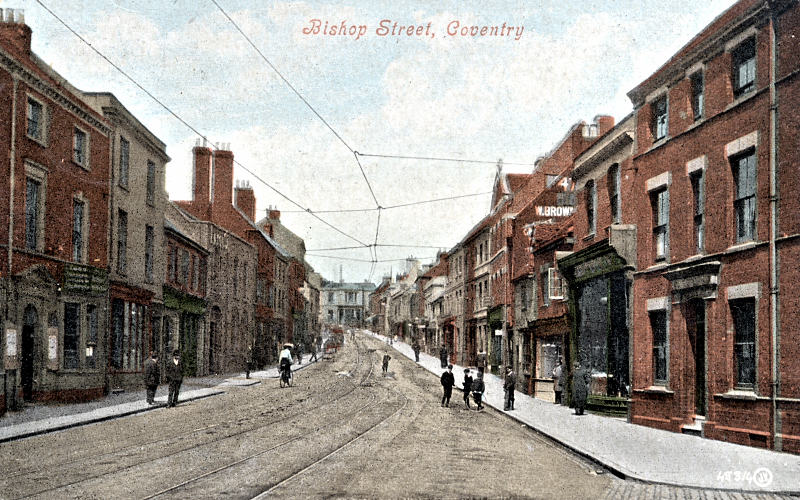 photo of Bishop Street in Coventry