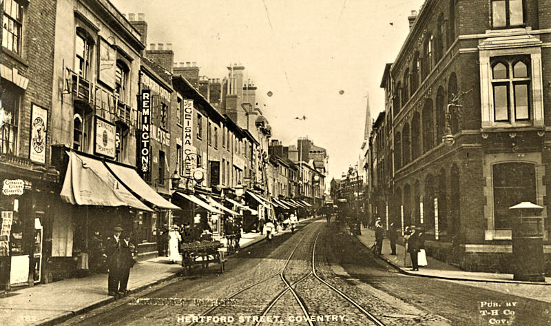 Hertford St early 1900s