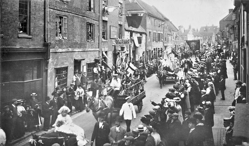 Much Park St Godiva Procession 1907