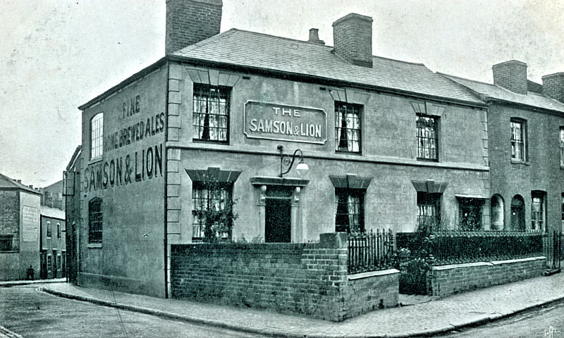 Samson And Lion Swanswell Terrace c1913